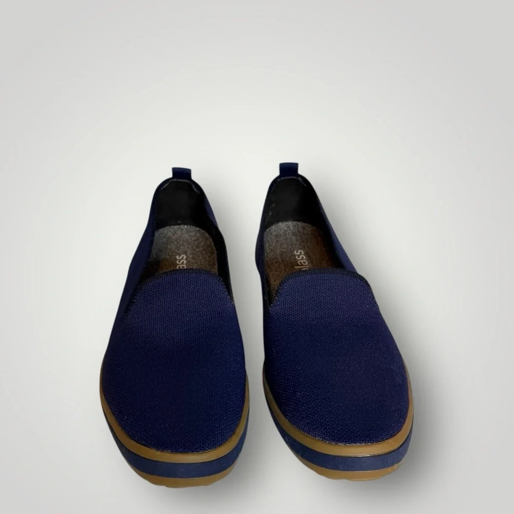 Bill Blass Sutton Knit Slip On Loafers Womens Size 8.5 Flats EcoKnit Lightweight